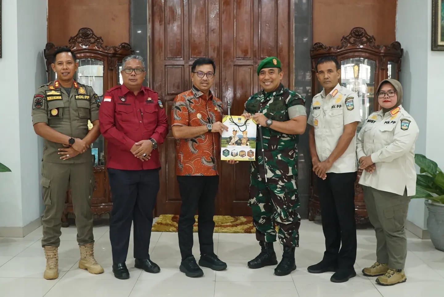 Pemkab Solok Selatan menjalin kerjasama dengan Secata B Rindam I/Bukit Barisan Padang Panjang